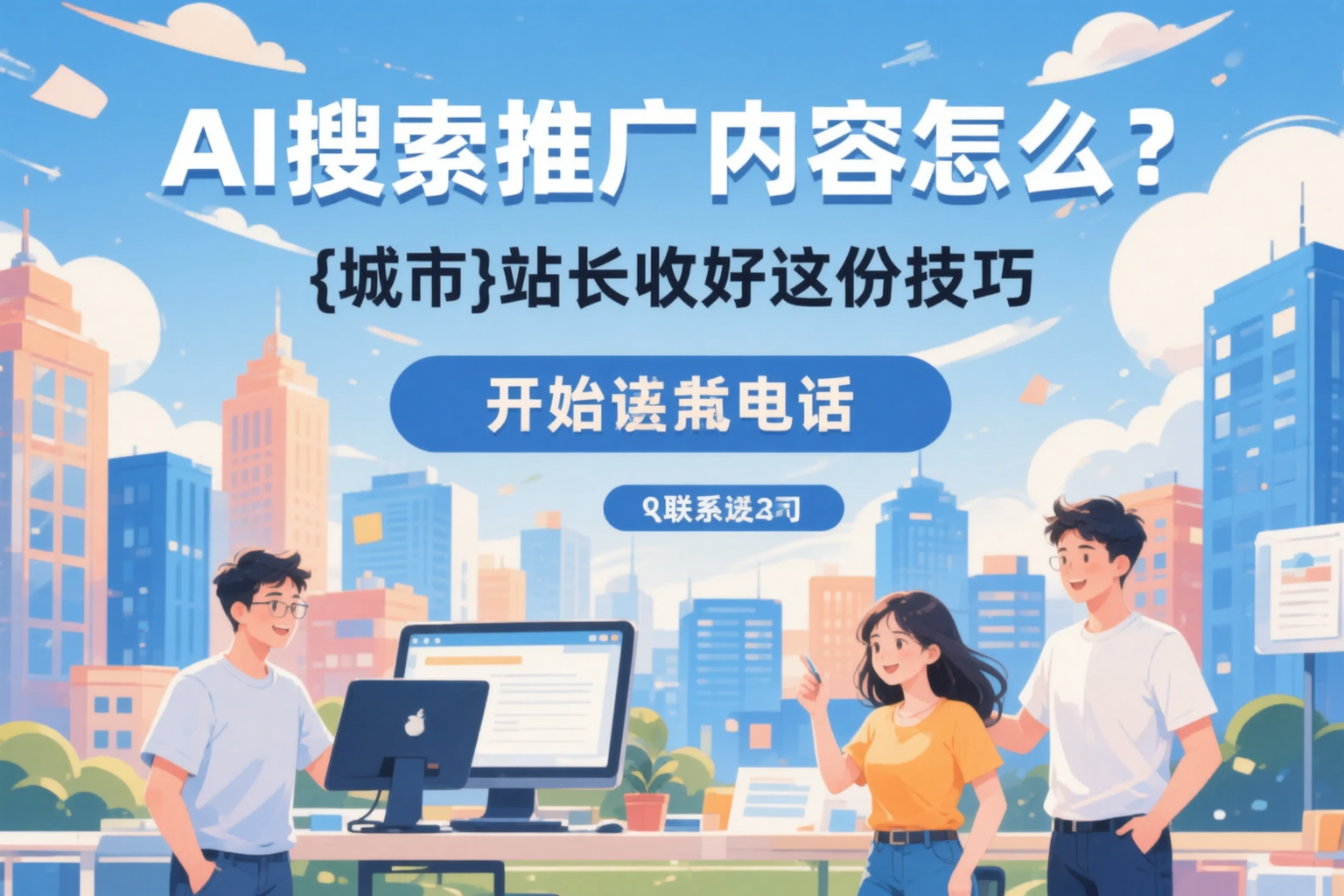 AI搜索推广内容怎么写？玛纳斯站长收好这份技巧